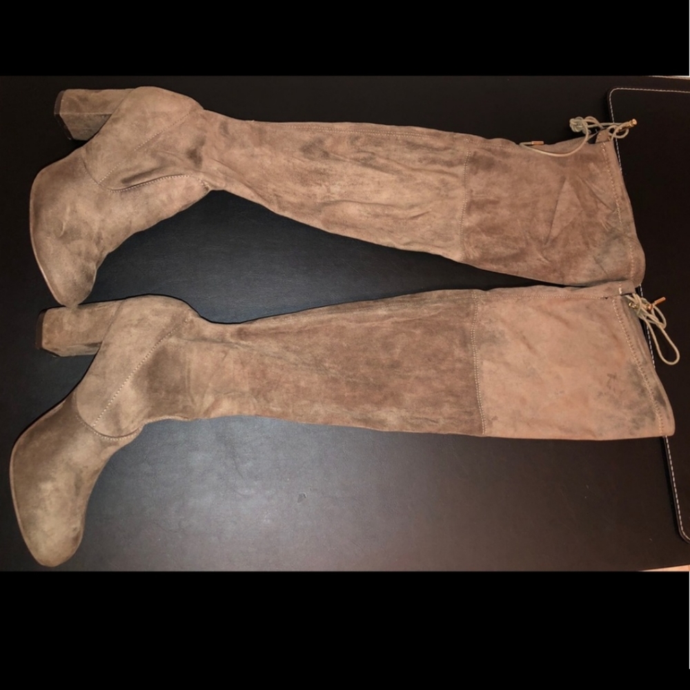 Suede Over the Knee Boots